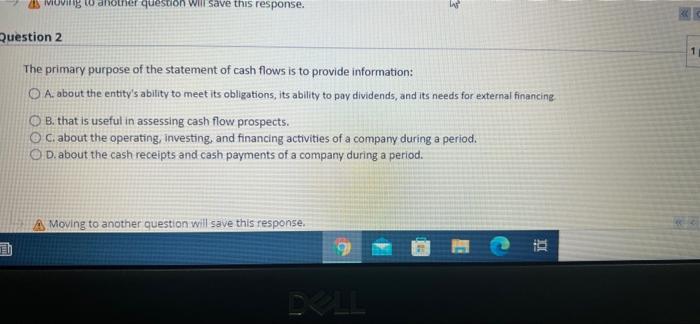  43 Moving to another question will save this response. lang Question