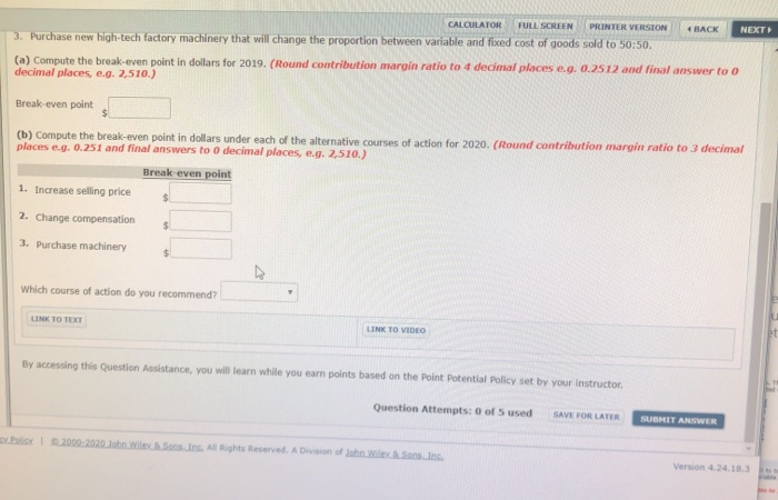 2019. For the first time in its history, it operated at a