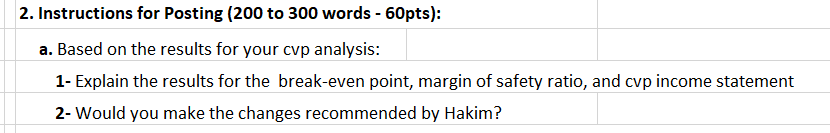 for Tahoe bed and breakfast. Hakim is currently considering an upgrade to