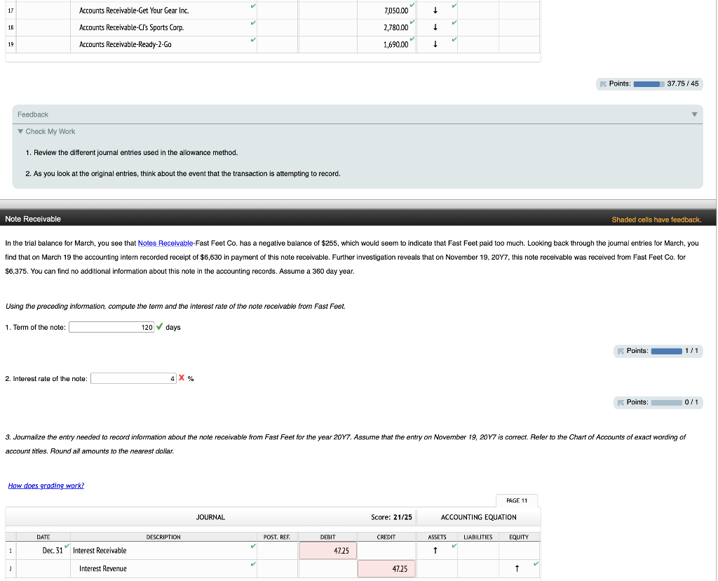 examining the accounting records before finalizing the journal entries for the first