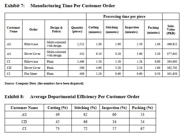 the quantitative analysis. You do not need to consider Exhibit 8 for