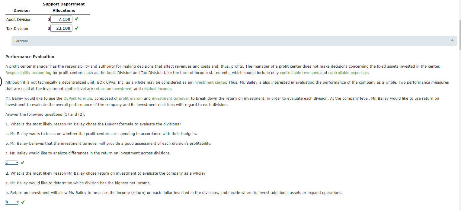 on the rest of this. Mastery Problem: Evaluating Decentralized Operations BOR CPAs,