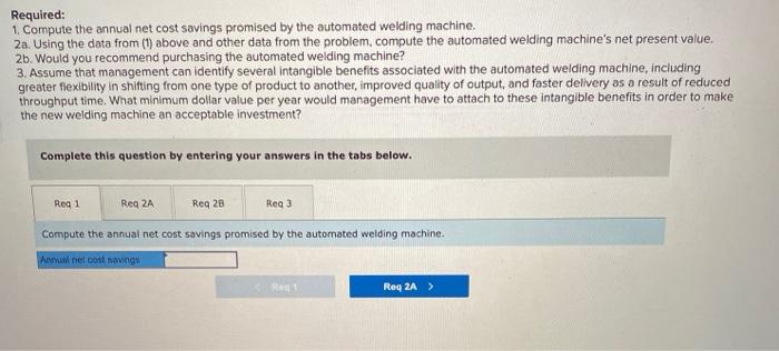 welding machine," said Jim Alder, president of the Superior Equipment Company. "That's