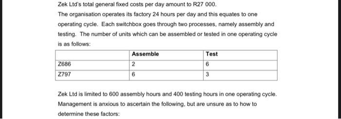 has assembled only one type, but recently a decision was made to