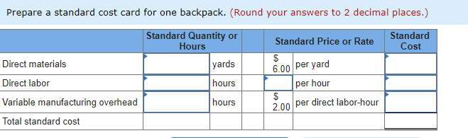 2. Problem 10-16 (Algo) Comprehensive Variance Analysis [LO10-1, LO10-2, LO10-3] Highland Company
