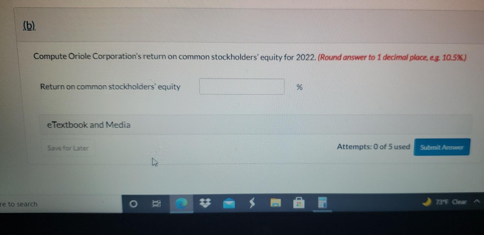 interest expense was $8,000. The corporation's tax rate is 20%. The corporation