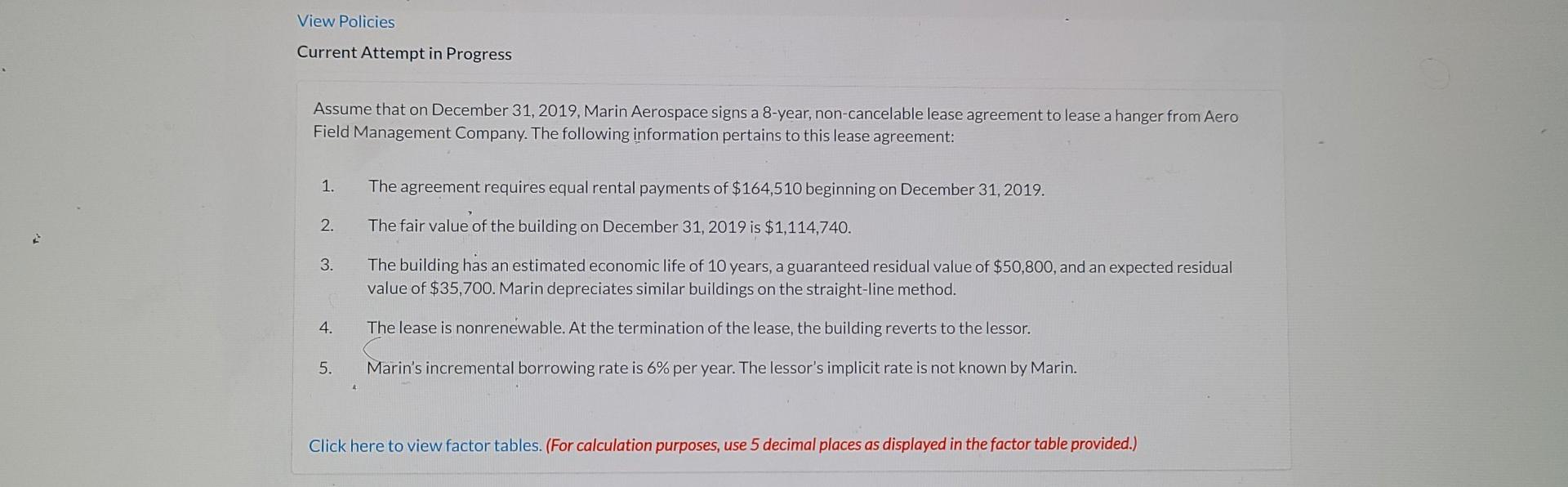  include formulas View Policies Current Attempt in Progress Assume that on