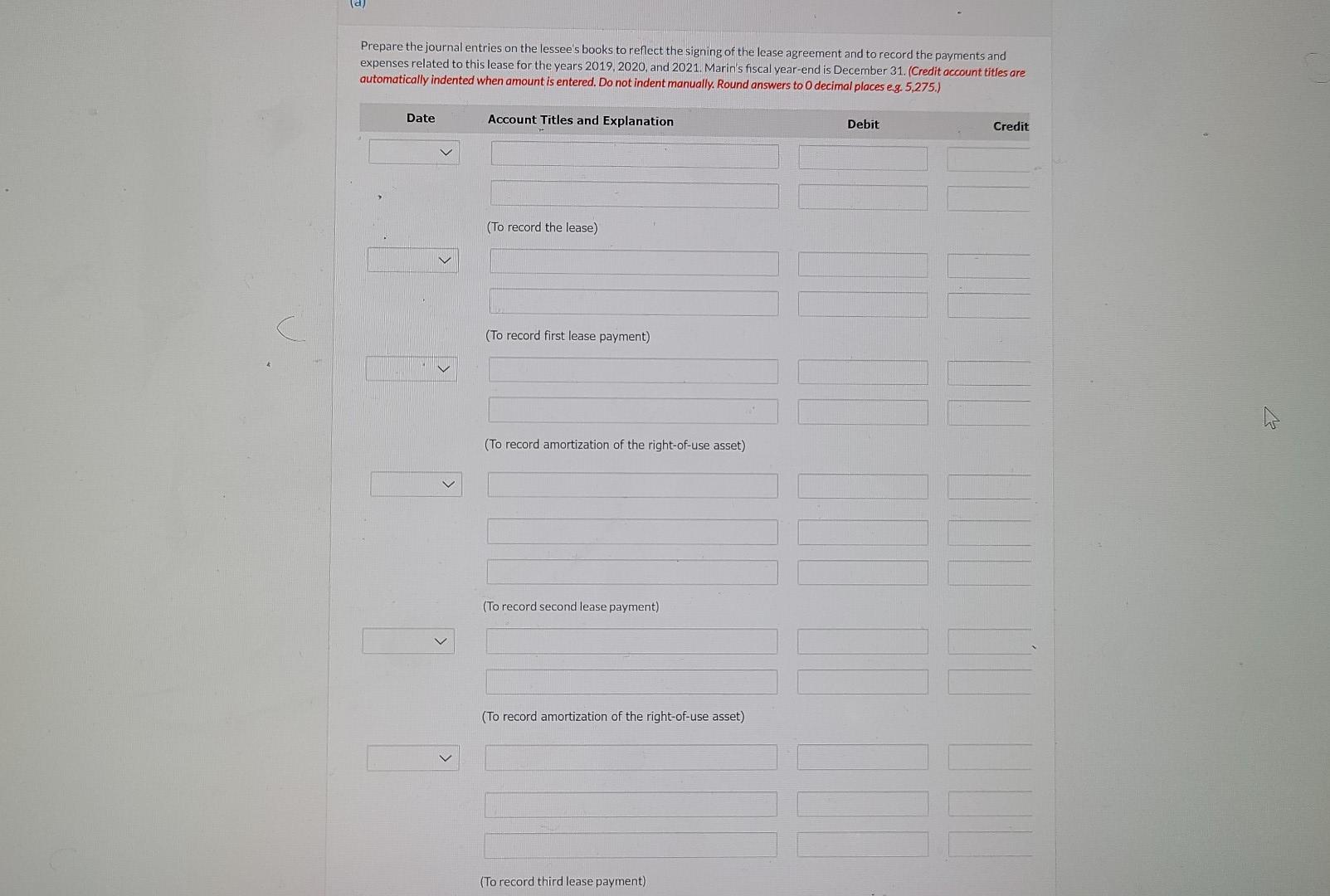 December 31, 2019, Marin Aerospace signs a 8-year, non-cancelable lease agreement to