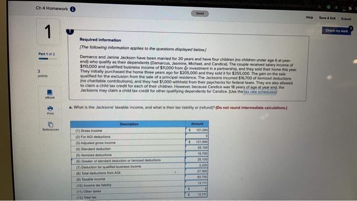  Ch 4 Homework Help Sere & Submit 1 Check my werk