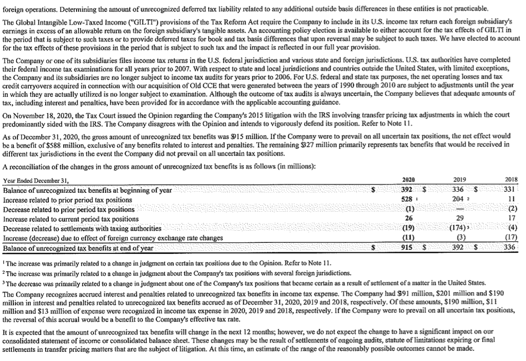 did the firm save (or how much extra did it pay, and