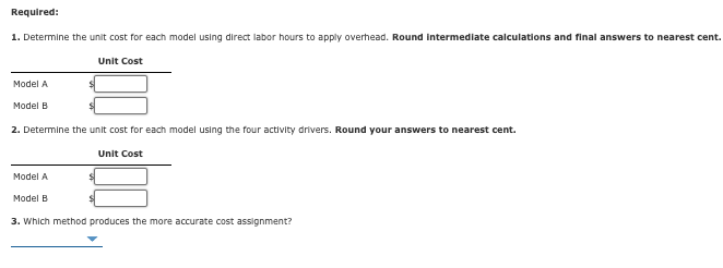 Multiple Versus Single Overhead Rates, Activity Drivers Deoro Company has identified the