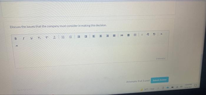 its 20 skilled employees. During the last year, as a result of