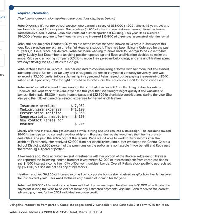 do not need to solve full tax return. i just need help