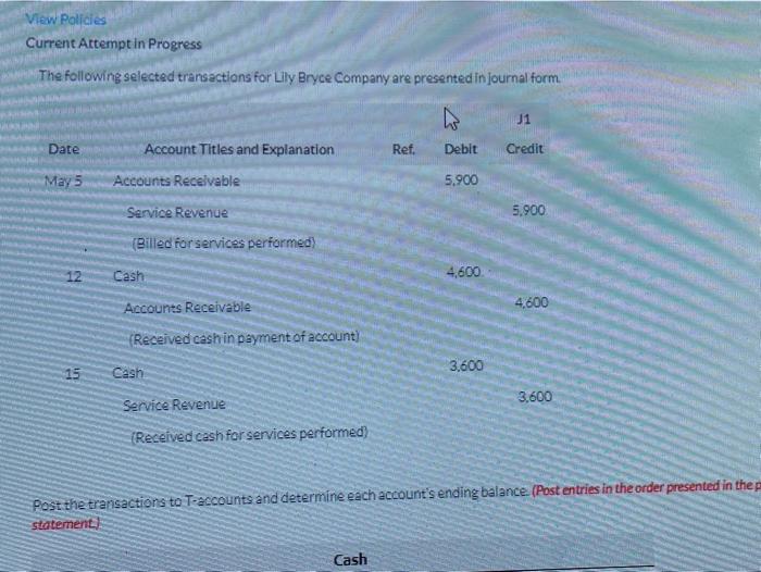  View Policia Current Attempt in Progress The following selected transactions for