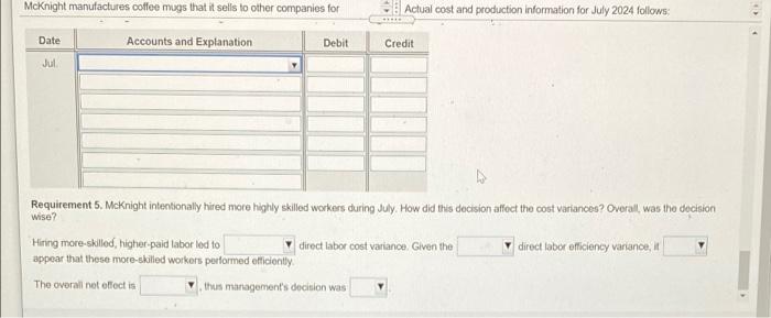 Actual direct materials usage was 10,000 lbs. at an actual cost of