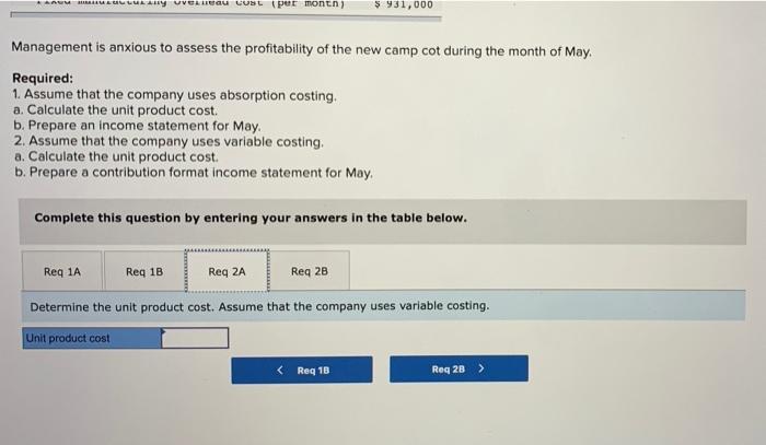 recreational products. The company has just opened a new plant to produce
