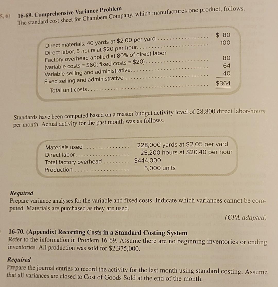 Please answer the required for questions 16-69 and 16-70. I cannot