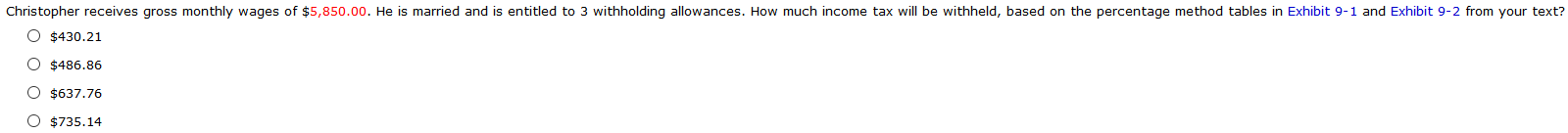 Here is Exhibit 9-1 Here is Exhibit 9-2 Christopher receives gross monthly