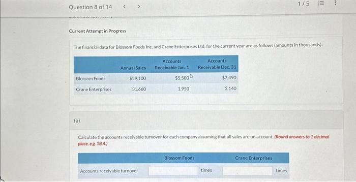 please do the following parts A & B. Current Attempt in Progress