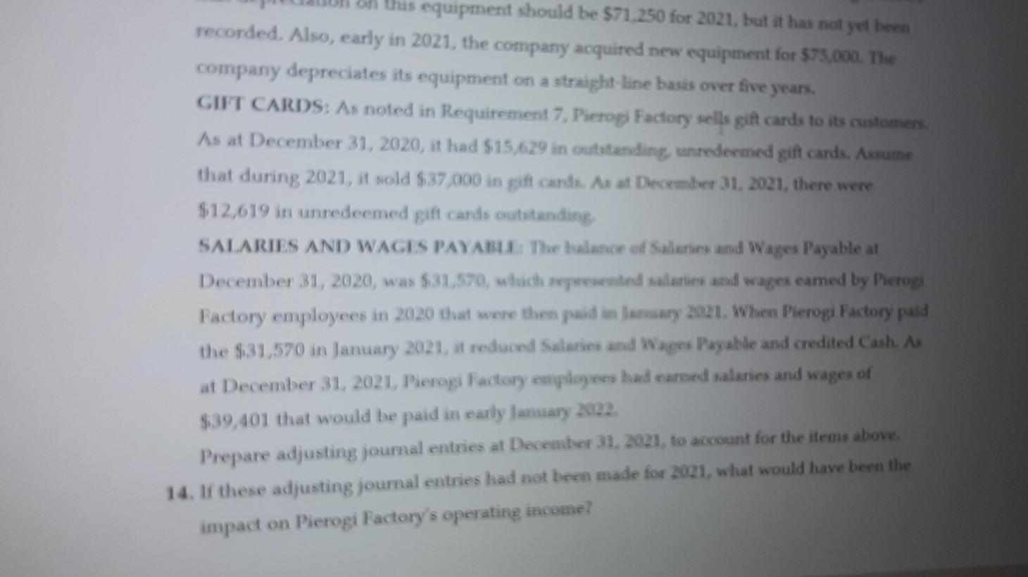 business organization is the Pierogi Factory? How do you know? Why might