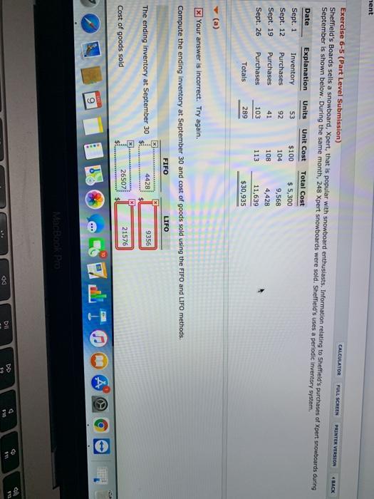 ent Exercise 6-5 (Part Level Submission) CALCULATOR FULL SCREEN PRINTER VERSION
