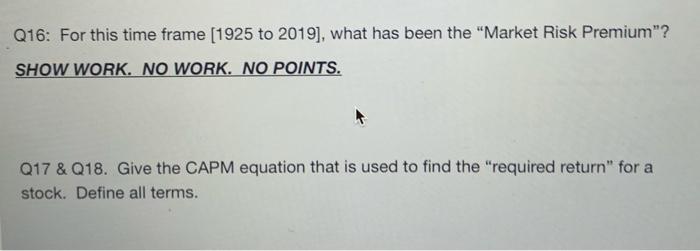 Stocks (S&P500] $1.00 $ 6,500.00 LT Government Bonds $1.00 $ 150.00 T-Bills