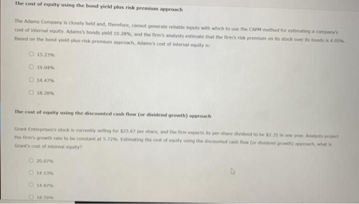 and then say i will not answer the other question!!! all of