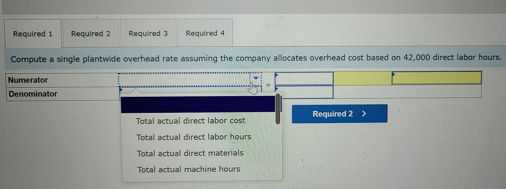 and Pop-up tents. The company budgets $252,000 of overhead cost and 42,000