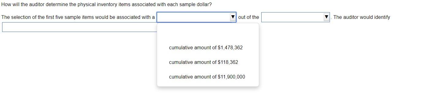 inventory valuation to be 35 (using a 100% average misstatement assumption). The