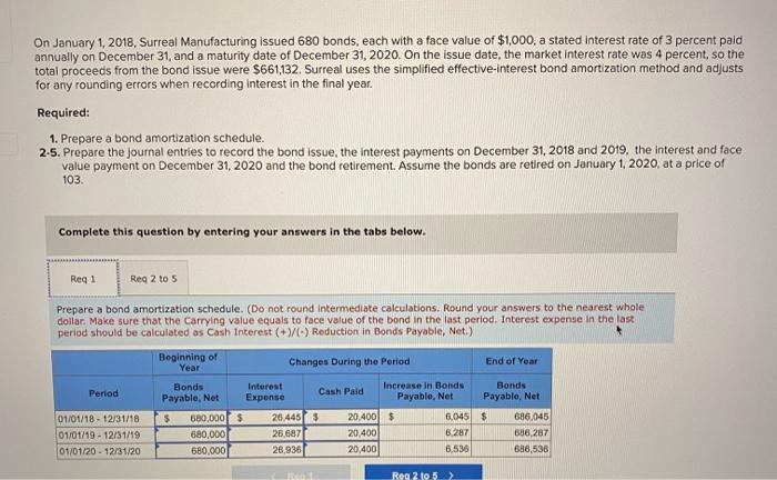 Need help with the bonds payable, net on number 1 and the