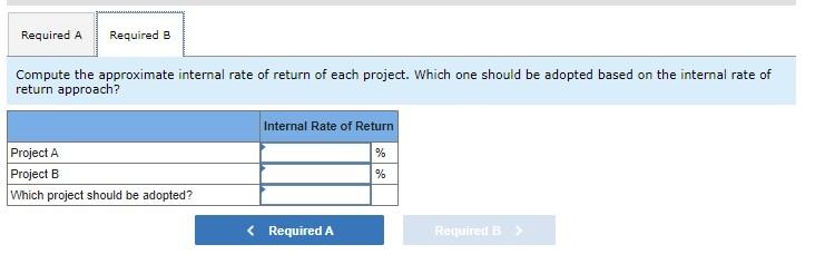 to evaluate investment opportunities LO 16-2, 16-3 Problem 16-19A (Algo) Using net
