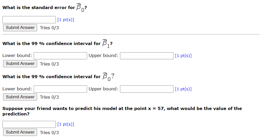 only have partial results. They have asked you to help reconstruct the