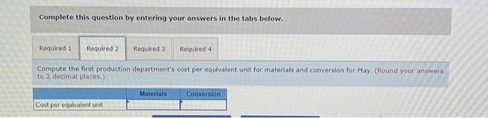 to Units-Weighted- Average Method [LO4-2, LO4-3, LO4-4) Helix Corporation uses the weighted-average
