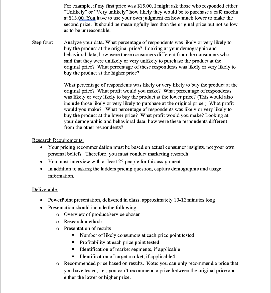 demographic and behavioral information on your respondents. For example, I might consider