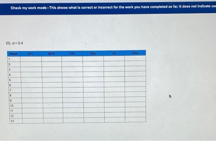 indicate com Analytics Exercise 3-02 (Algo) Starbucks has a large, global supply