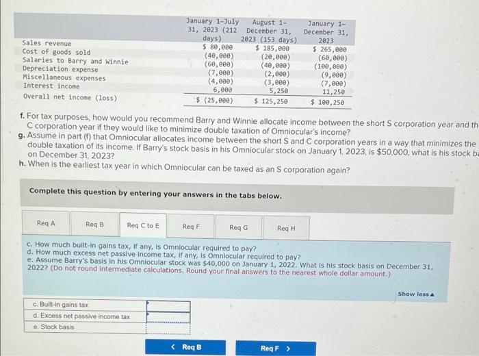 resident of the United States. Barry and Winnie each owns 50 percent
