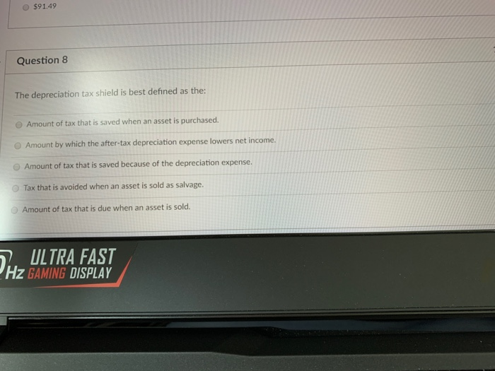 value over the life of its equipment. Machine A has a cost
