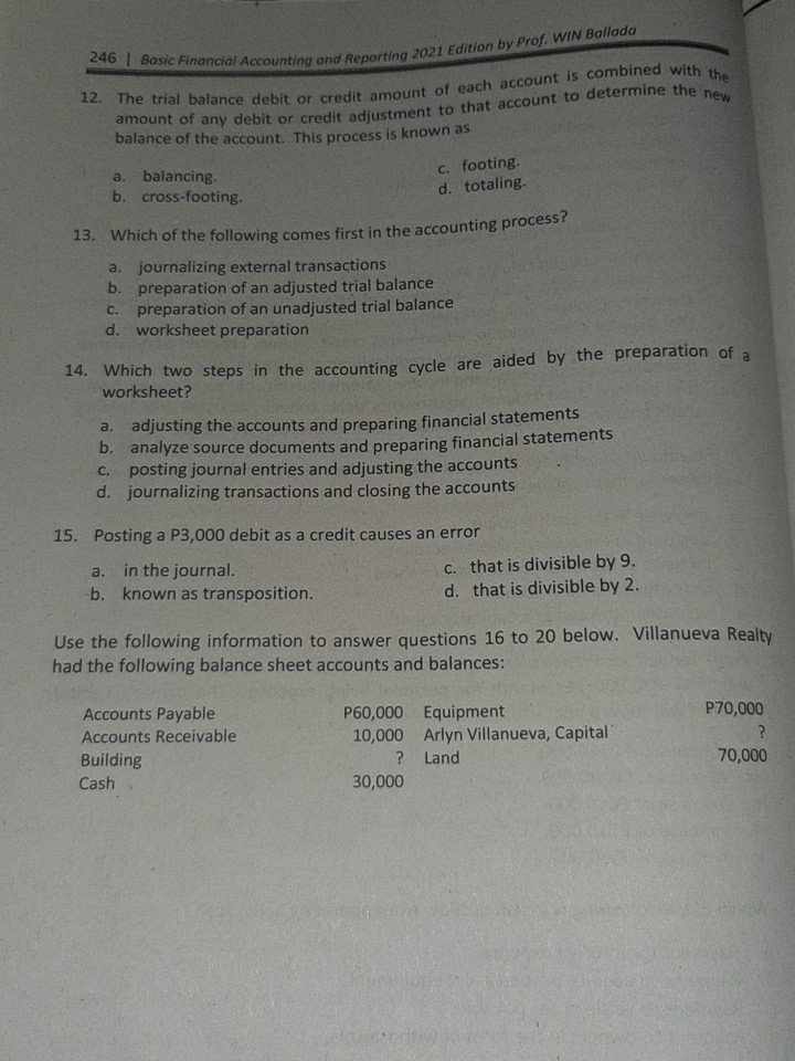 balance sheet. b. indicates whether the cash position of the entity will