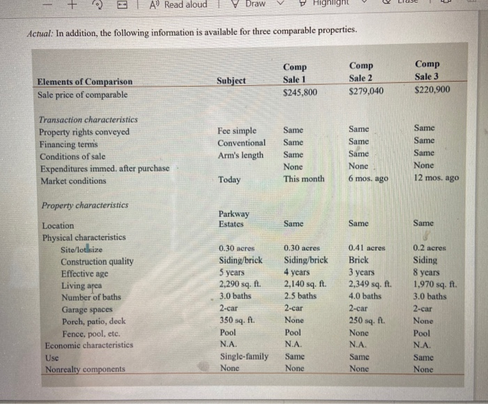 the analysis relies on the following set of assumptions: Market conditions: 0.1