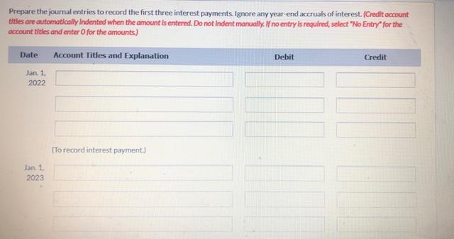 of 1 Calculate the issue price of the bonds using a market