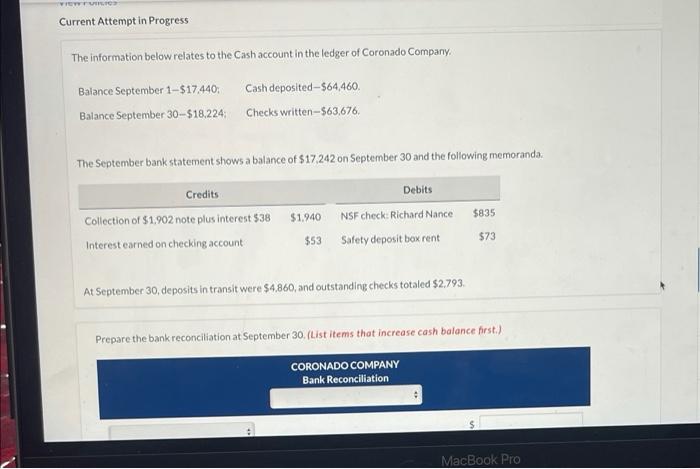  VIEW Current Attempt in Progress The information below relates to the