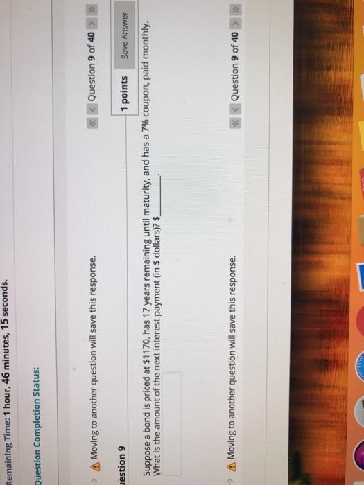 of 40 uestion 7 1 points Save Answer Over the past 4