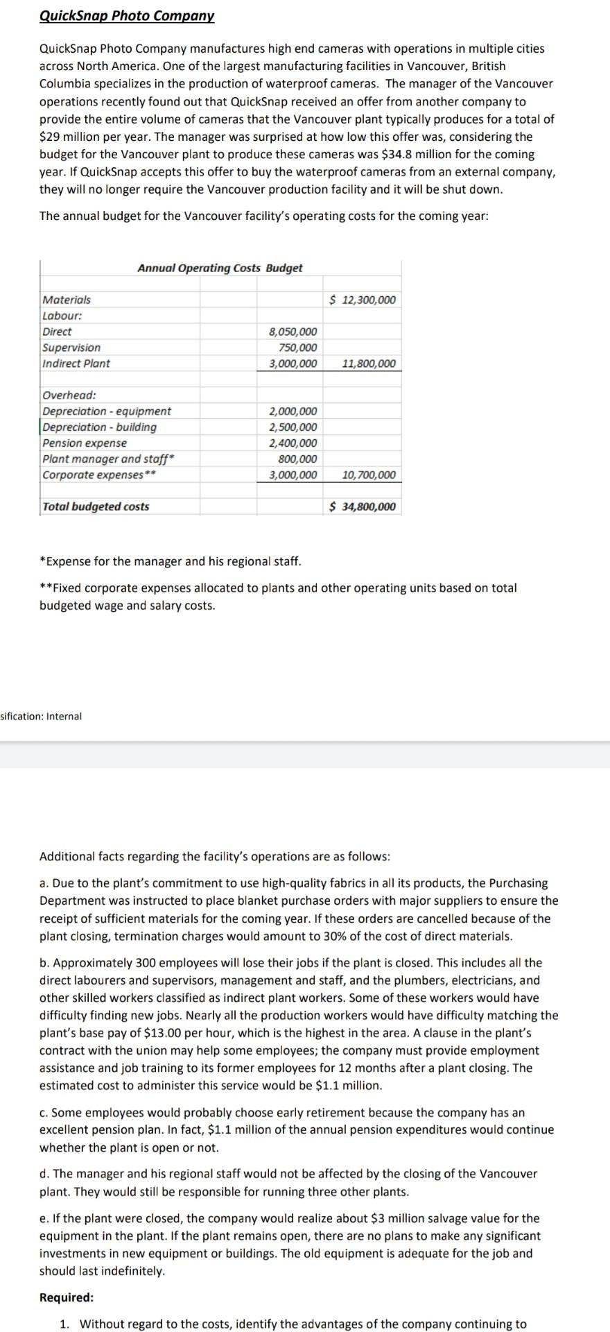 Old MathJax webview please answer question 3 only QuickSnap Photo Company QuickSnap