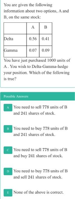 a nondividend-paying stock, you are given: i) The current stock price is