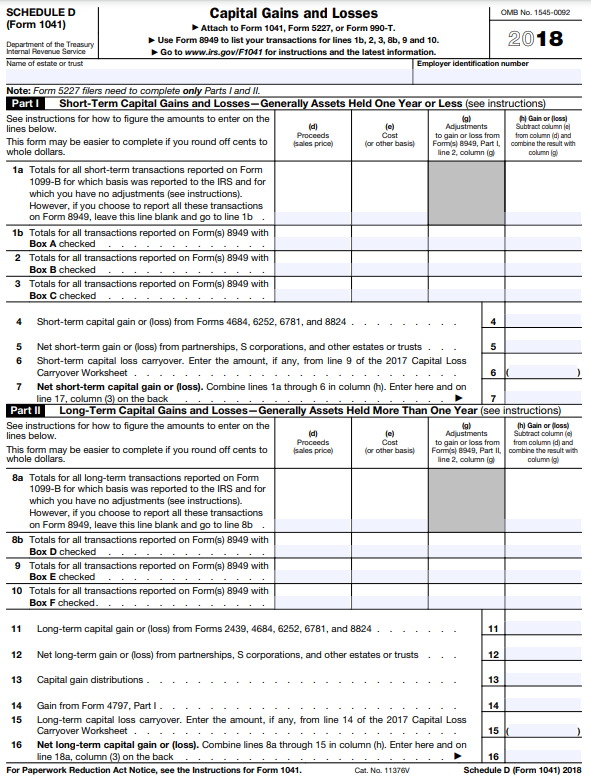 IRS fillable tax forms. B E F G I A 1 Option