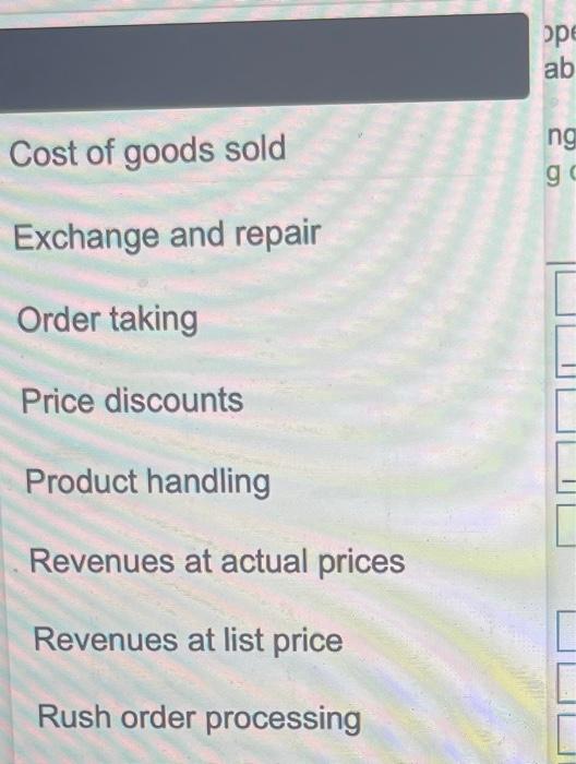 firms. Currently, the salespeople decide whether an order is large enough to