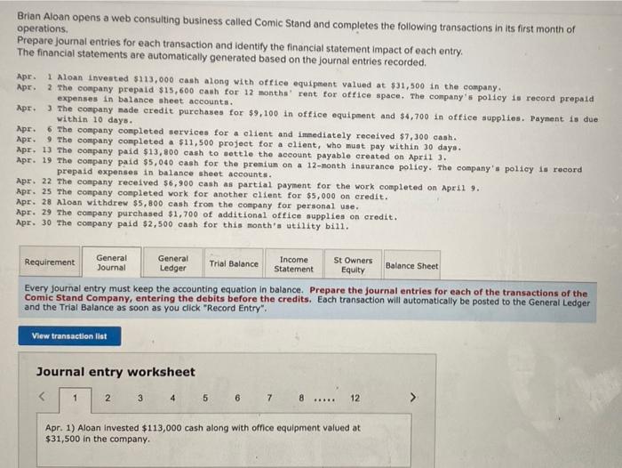  Brian Aloan opens a web consulting business called Comic Stand and