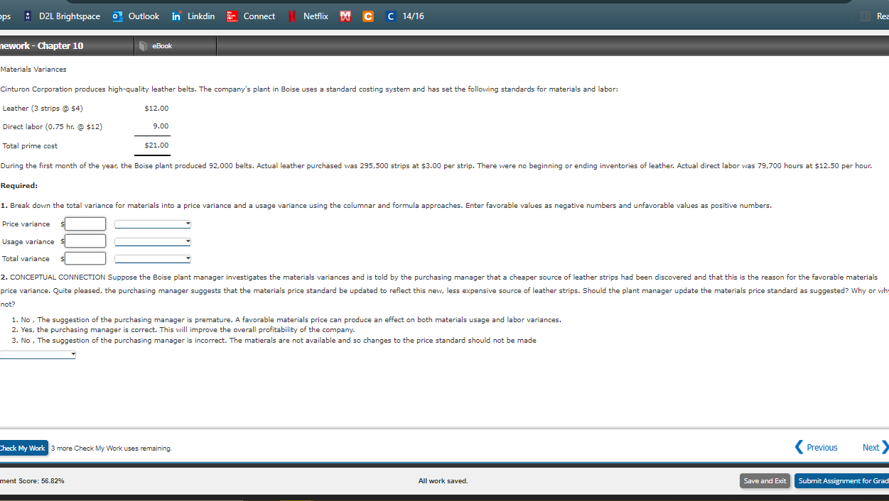  Pps : D2L Brightspace O Outlook in Linkdin e Connect Netflix