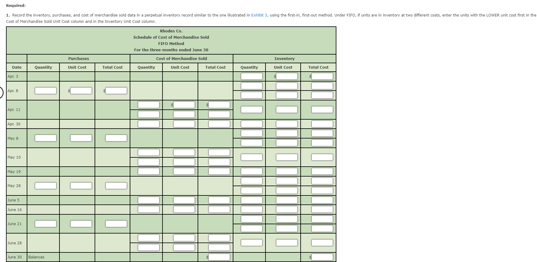 Journal Final Questions Instructions The beginning inventory at Midnight Supplies and data