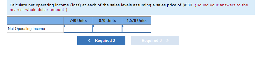 mountain bike. Partial information for the company follows: Required: 1. Complete Presidio's